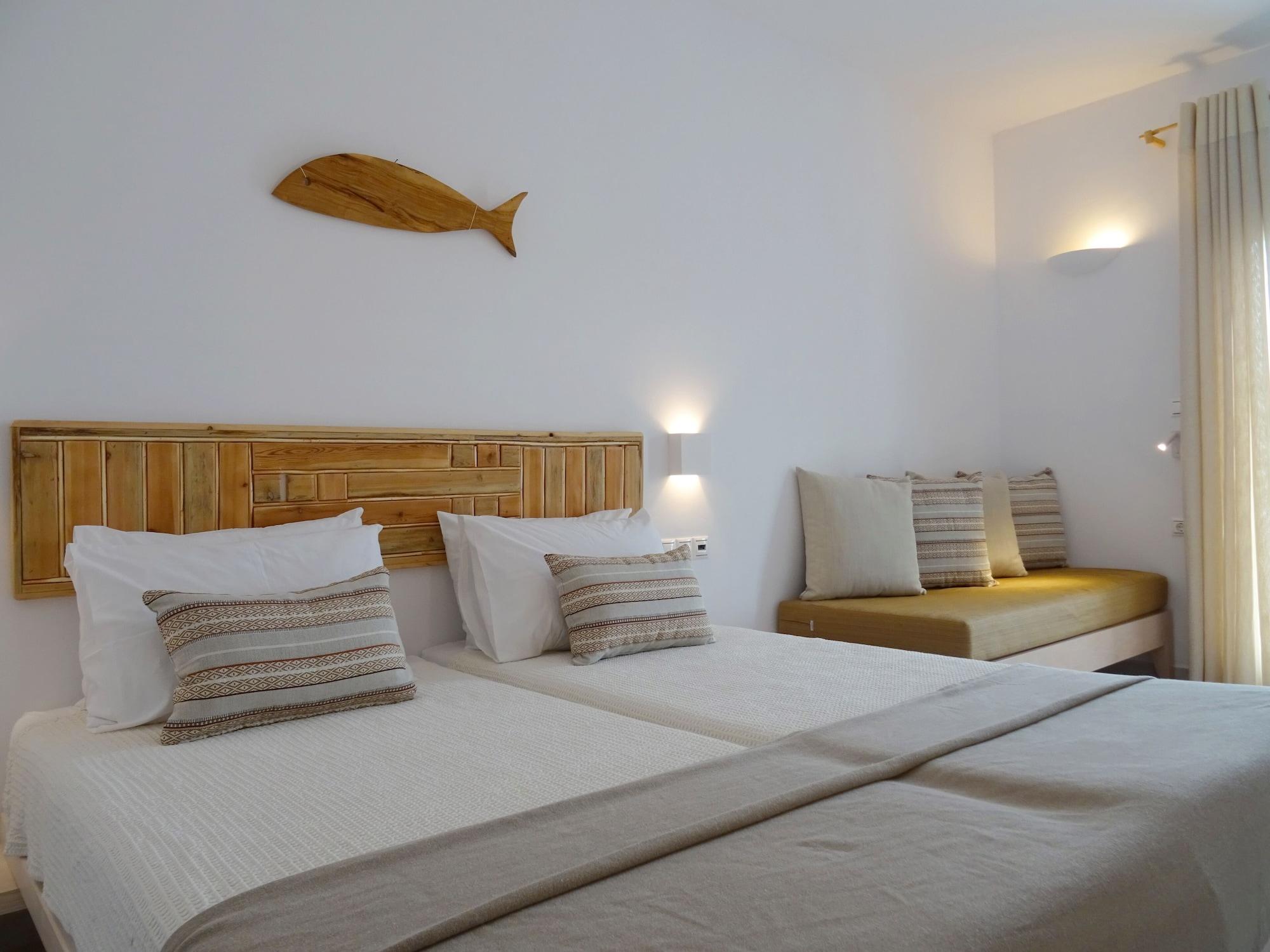 Paros Bay Hotell Parasporos Eksteriør bilde