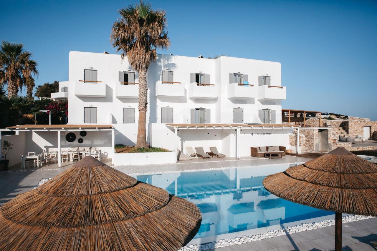 Paros Bay Hotell Parasporos Eksteriør bilde