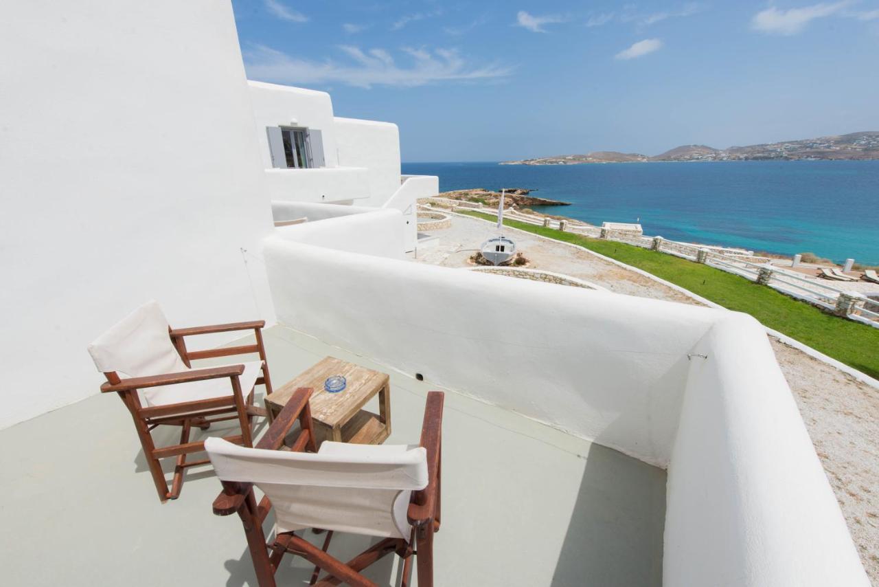 Paros Bay Hotell Parasporos Eksteriør bilde