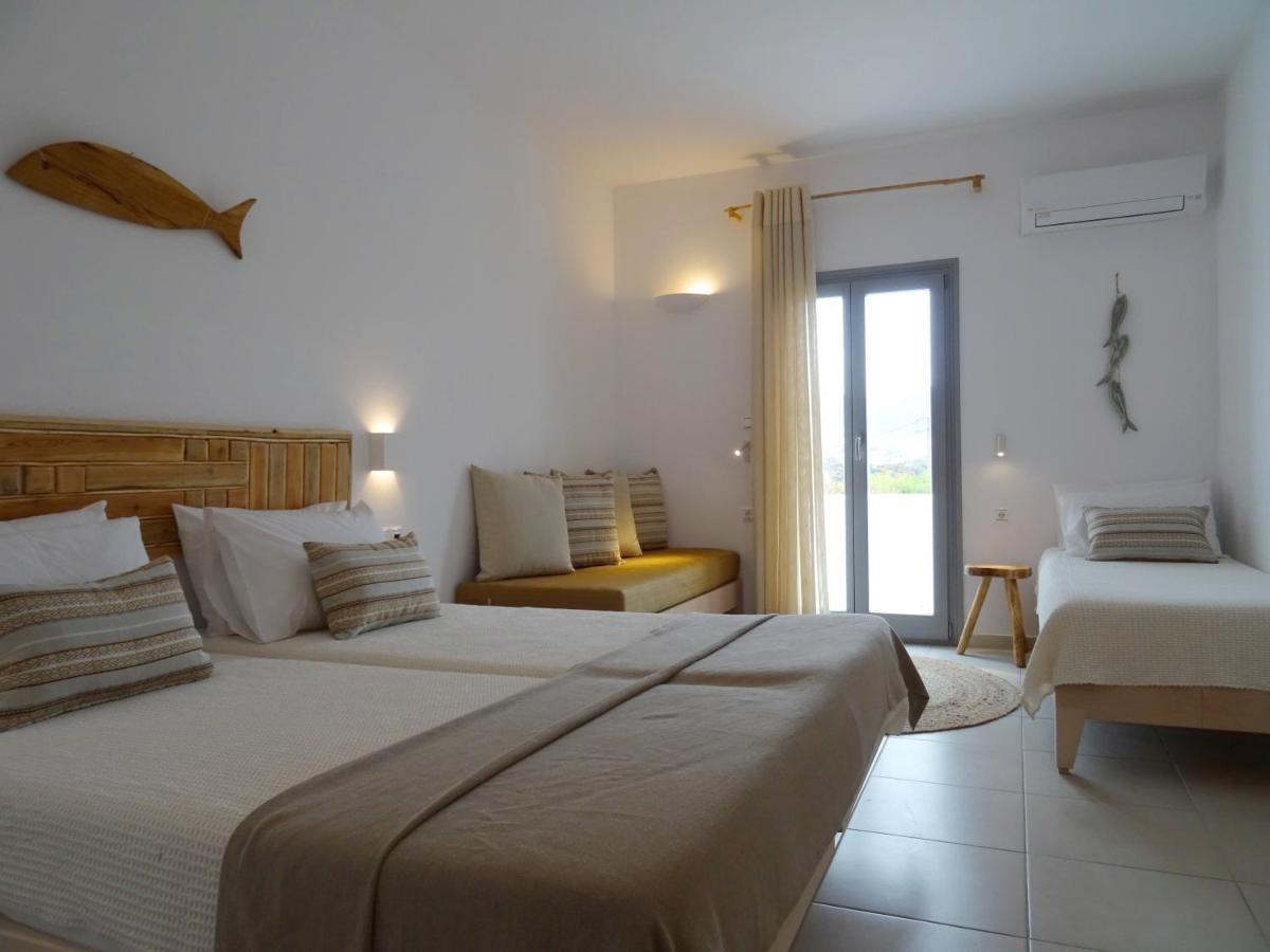 Paros Bay Hotell Parasporos Eksteriør bilde