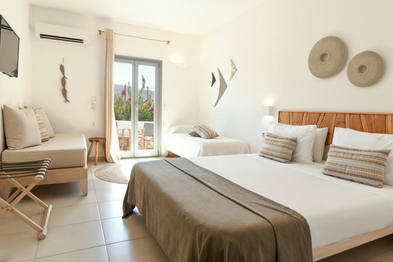 Paros Bay Hotell Parasporos Eksteriør bilde