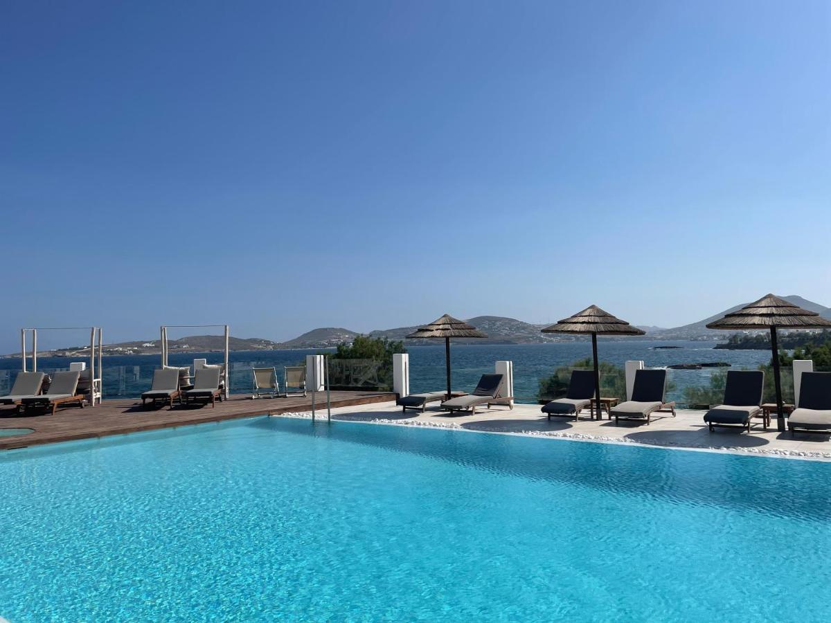 Paros Bay Hotell Parasporos Eksteriør bilde