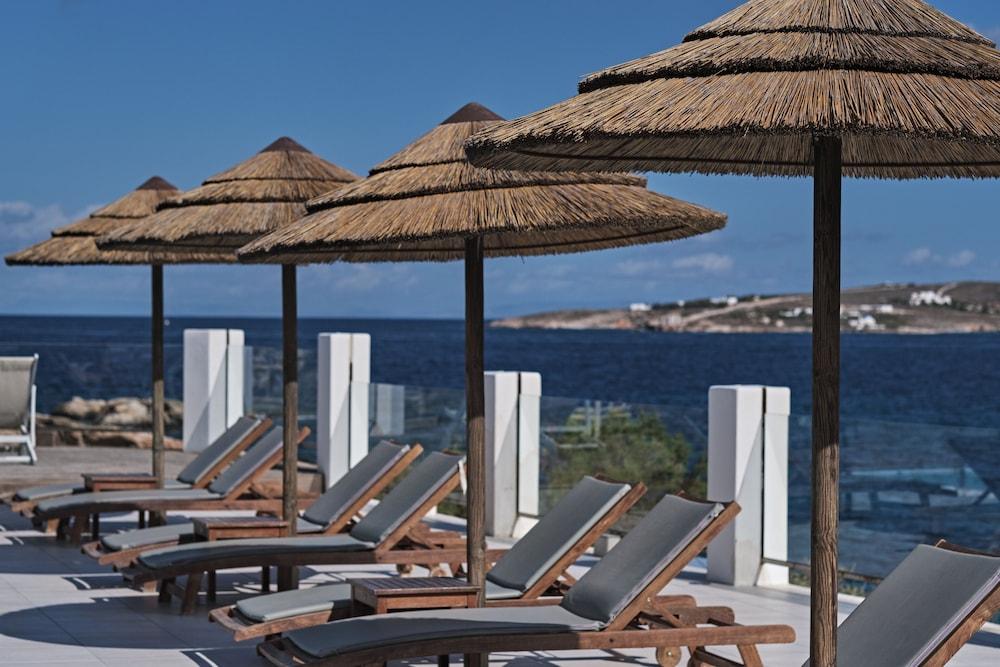 Paros Bay Hotell Parasporos Eksteriør bilde